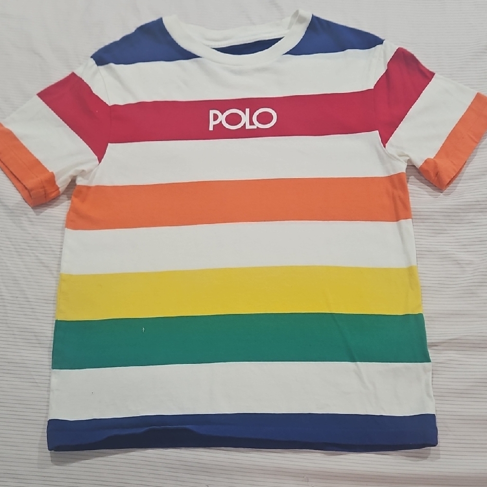Polo by Ralph Lauren Kids Multicolor Striped T-Shirt